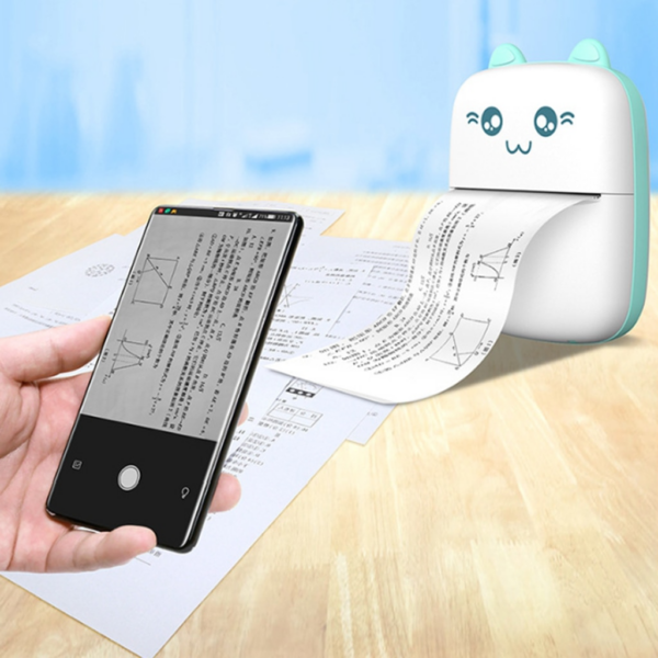 Portable Mini Bluetooth and WiFi Printer