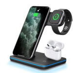 Compatible 3 In 1 Wireless Charger Stand